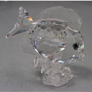 Swarovski Crystal SCS 2007 Wonders of the Sea Loyalty Gift Blue Tang Fish Clear